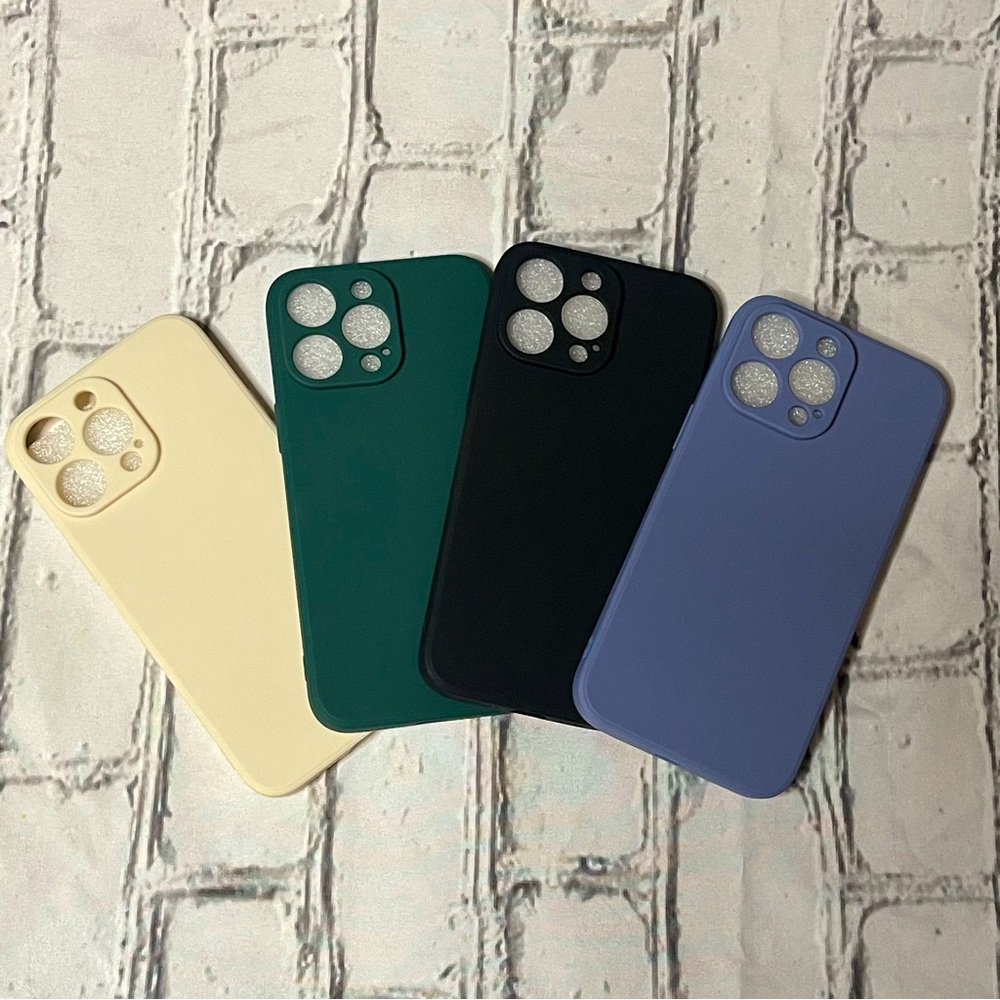 4 colors iPhone 14 Pro Max Cellphone Case 3 pack